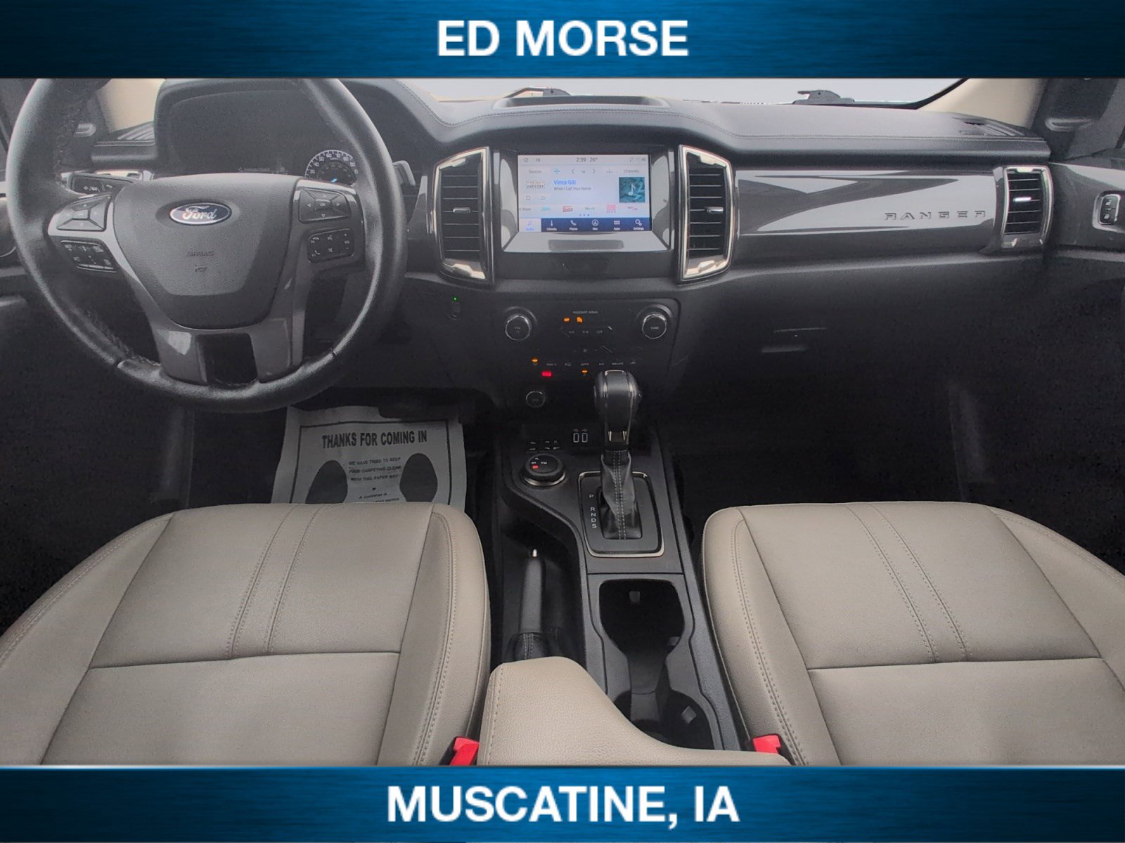 Used 2020 Ford Ranger Lariat w/ Equipment Group 501A Mid image 10