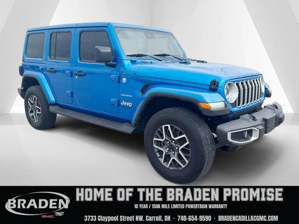 Used 2024 Jeep Wrangler Sahara w/ Technology Group