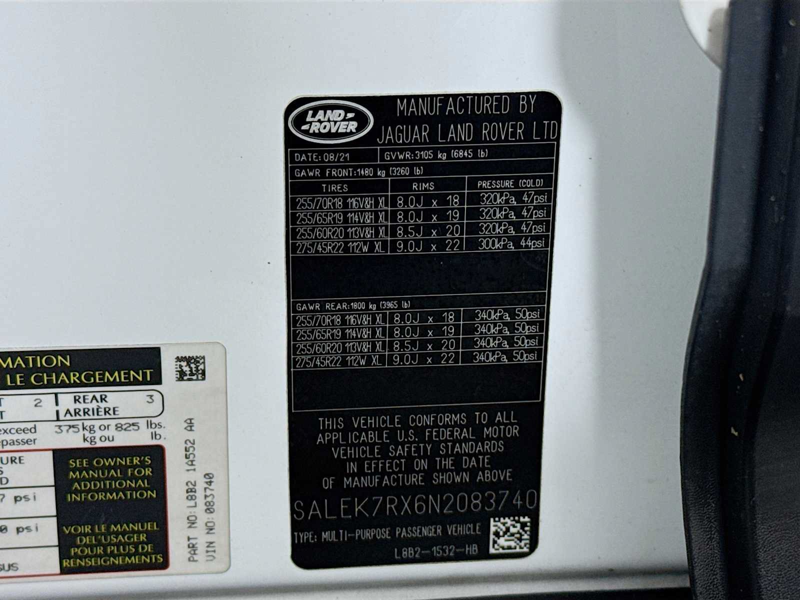 Used 2022 Land Rover Defender 110 AWD/4WD image 27