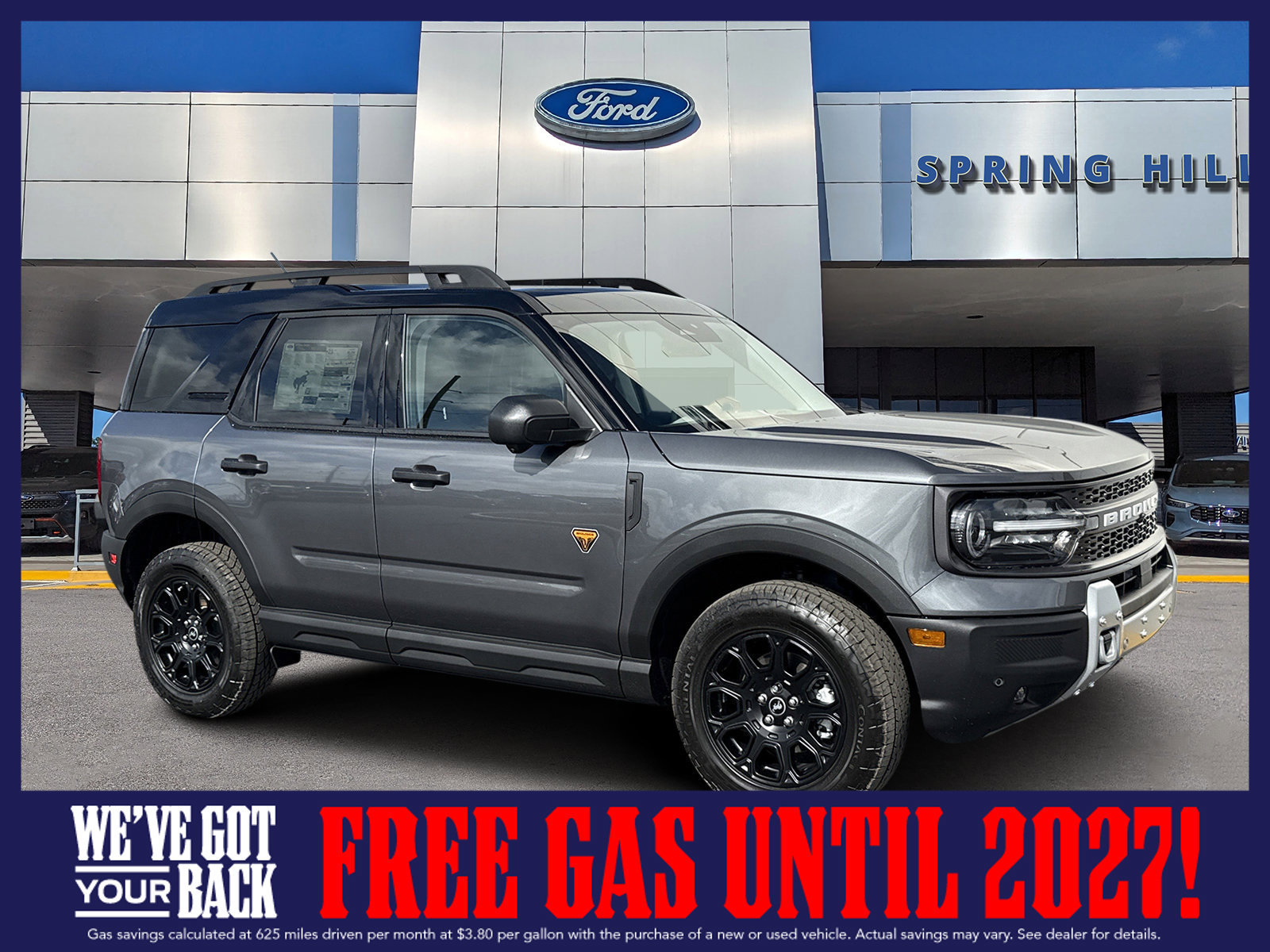 New 2026 Ford Bronco Sport Badlands w/ Badlands Tech Package