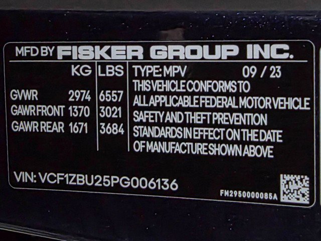 Used 2023 Fisker Ocean One image 43