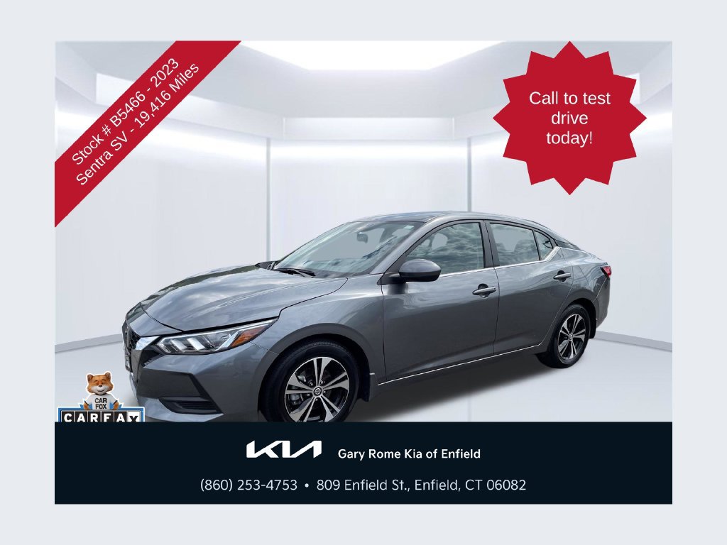Used 2023 Nissan Sentra SV w/ All-Weather Package FWD 360° Tour