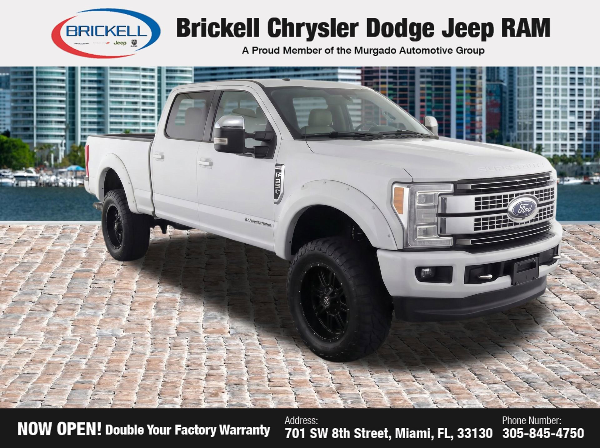 Used 2018 Ford F250 Platinum w/ Platinum Ultimate Package AWD/4WD image 2