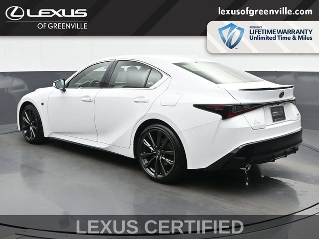 Certified 2025 Lexus IS 350 F Sport w/ Accessory Package RWD image 6