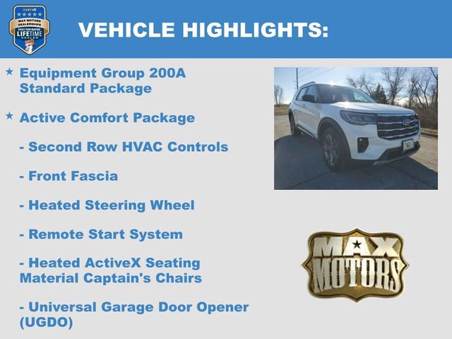 New 2025 Ford Explorer Active w/ Active Comfort Package image 5
