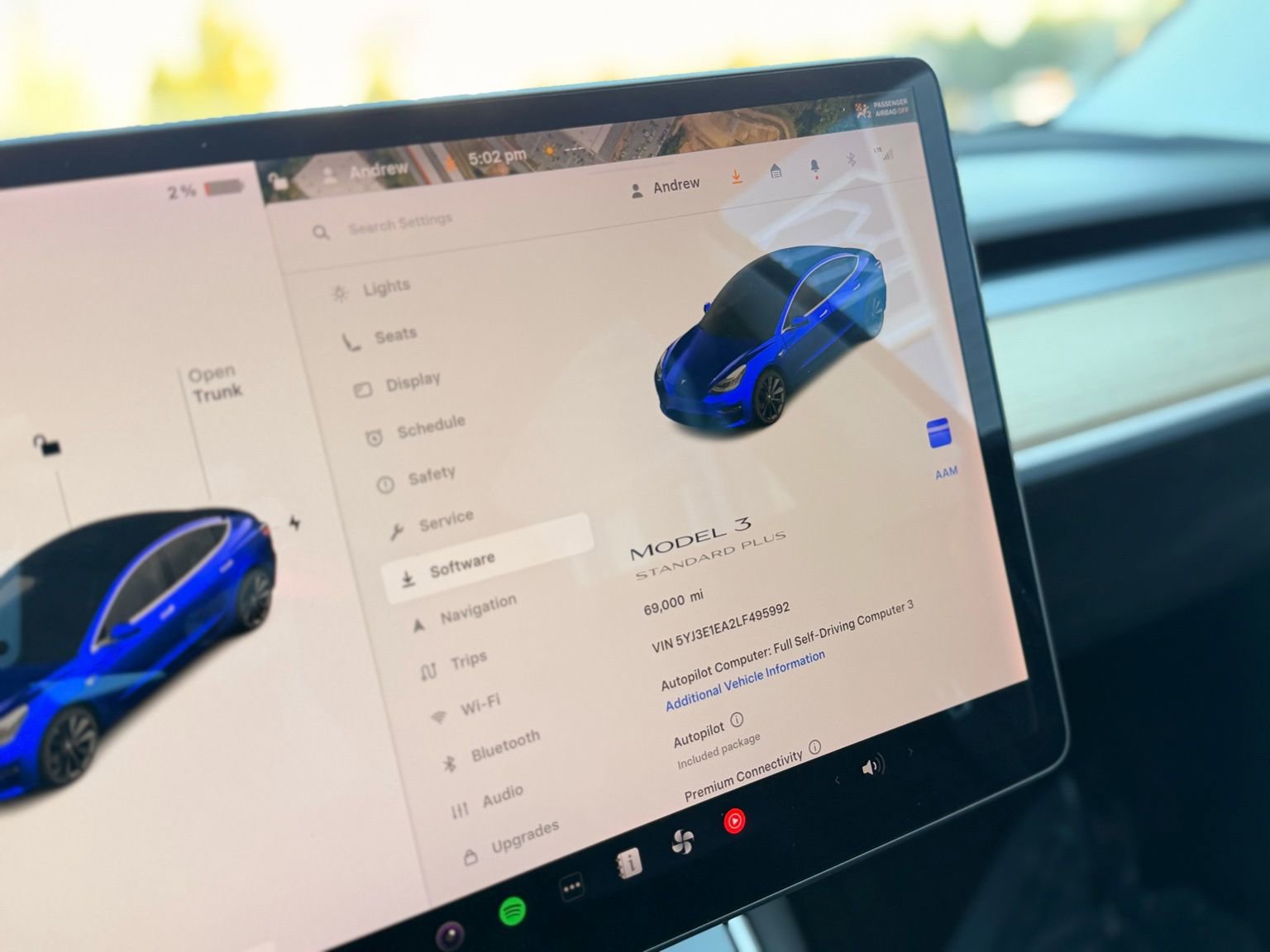 Used 2020 Tesla Model 3 Standard Range image 35