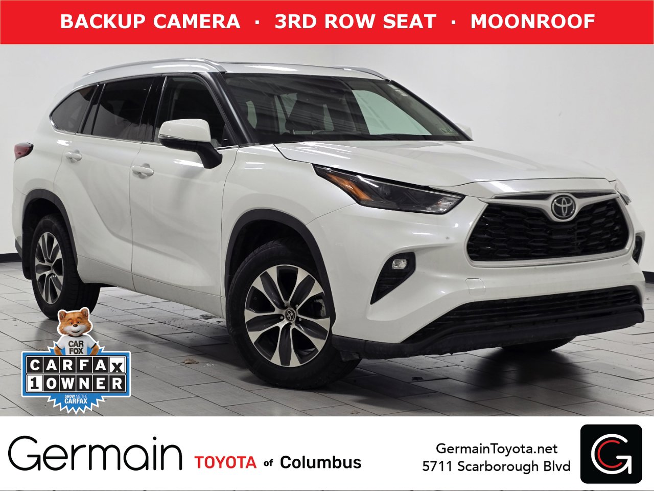 Used 2022 Toyota Highlander XLE image 1