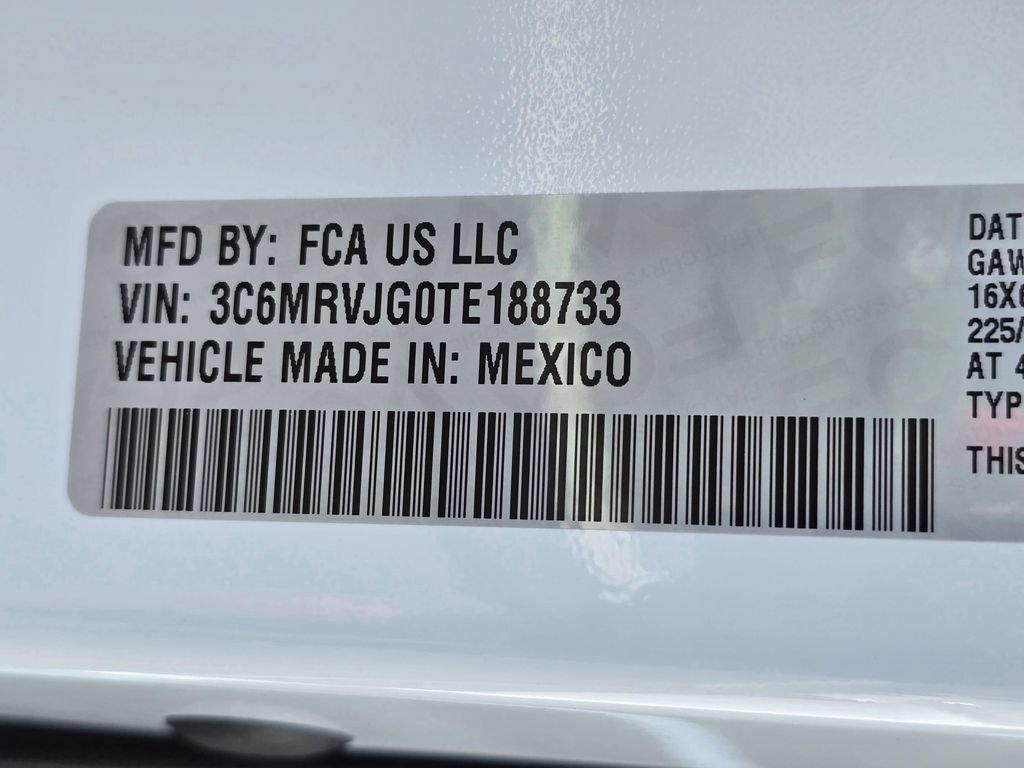 New 2026 RAM ProMaster 3500 w/ Safety Group FWD image 34
