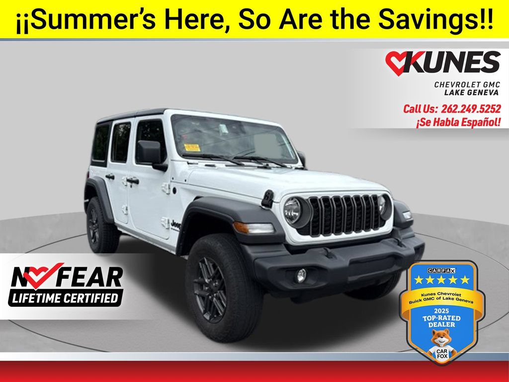 Used 2025 Jeep Wrangler Unlimited Sport