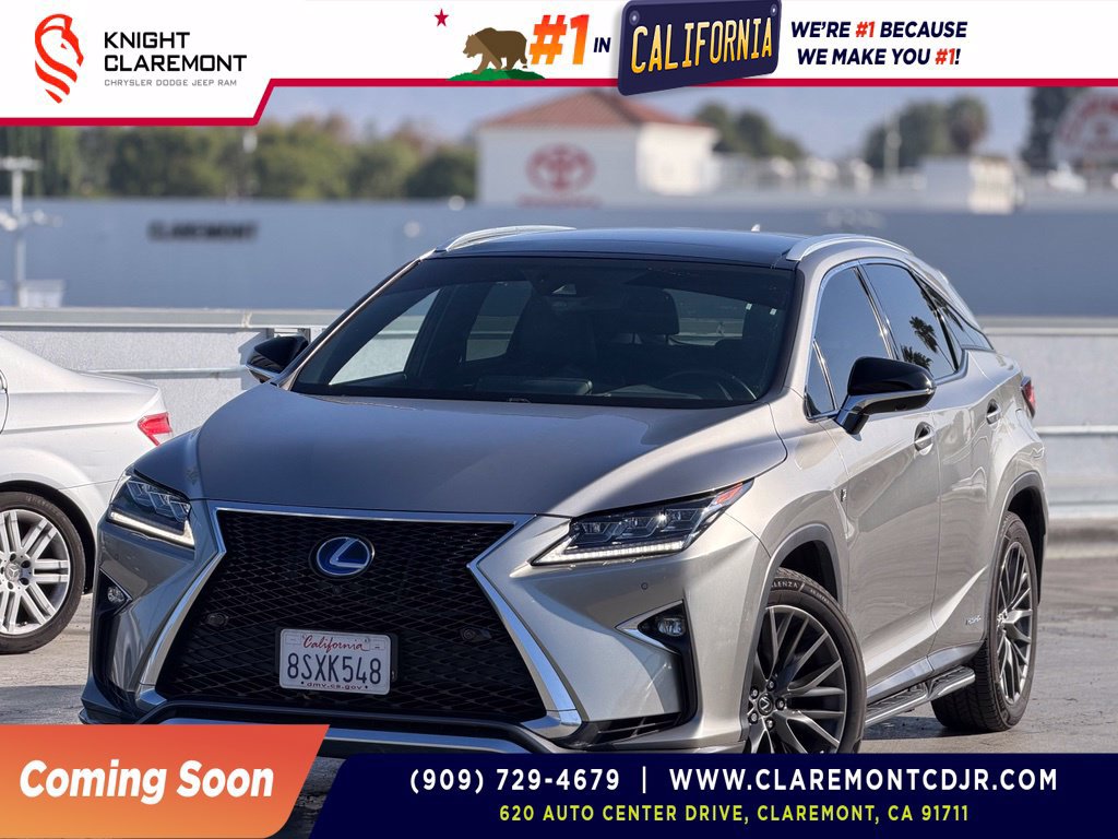 Used 2017 Lexus RX 450h F Sport w/ Accessory Package