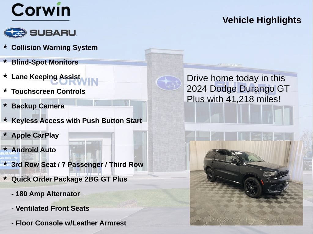 Used 2024 Dodge Durango GT AWD/4WD image 6