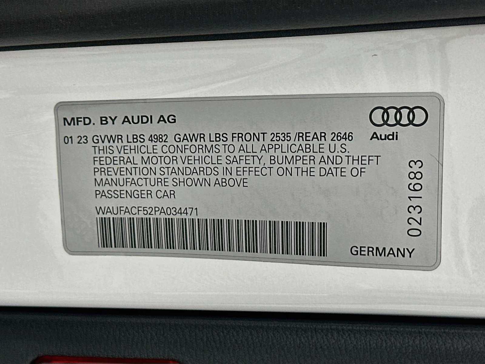 Certified 2023 Audi A5 2.0T Premium Plus w/ Premium Plus AWD/4WD image 30