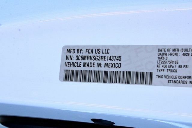 New 2024 RAM ProMaster 3500 w/ Quick Order Package 22G SLT image 20