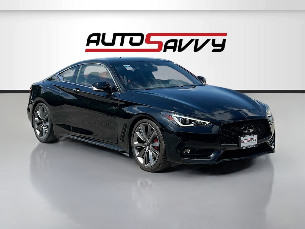 Used 2021 INFINITI Q60 Red Sport 400 w/ Proactive Package RWD image 1