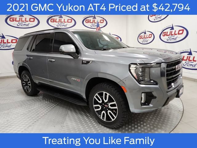 Used 2021 GMC Yukon AT4 w/ Technology Package image 1