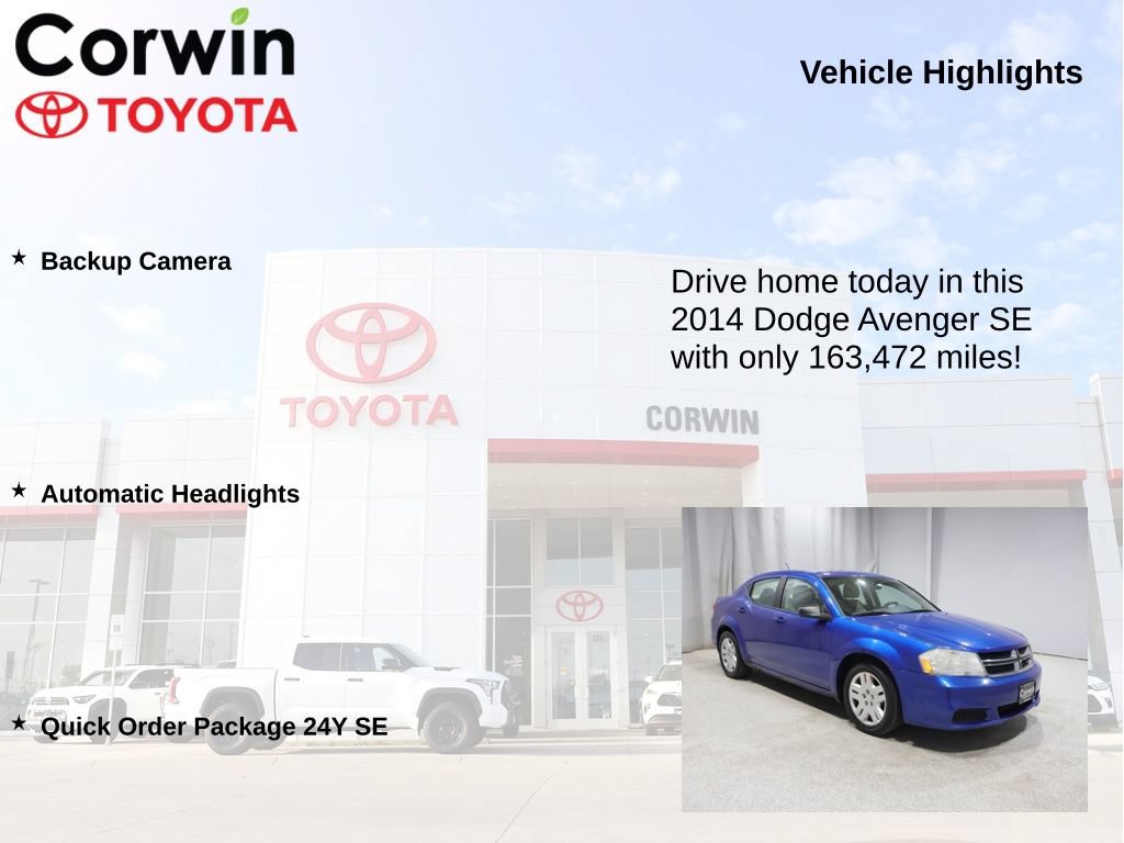 Used 2014 Dodge Avenger SE FWD image 6