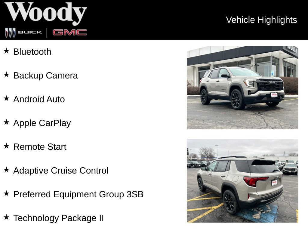 New 2026 GMC Terrain Elevation w/ Black Edition AWD/4WD image 3