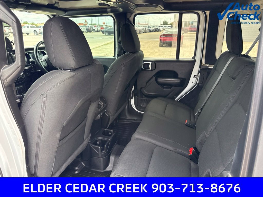 Used 2021 Jeep Wrangler Unlimited Sport w/ Cold Weather Group AWD/4WD image 16