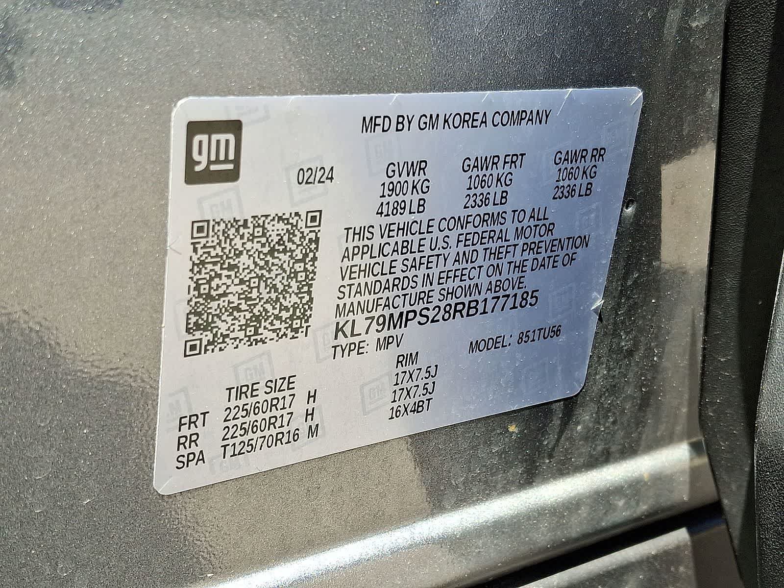 Used 2024 Chevrolet TrailBlazer LT w/ Convenience Package FWD image 37