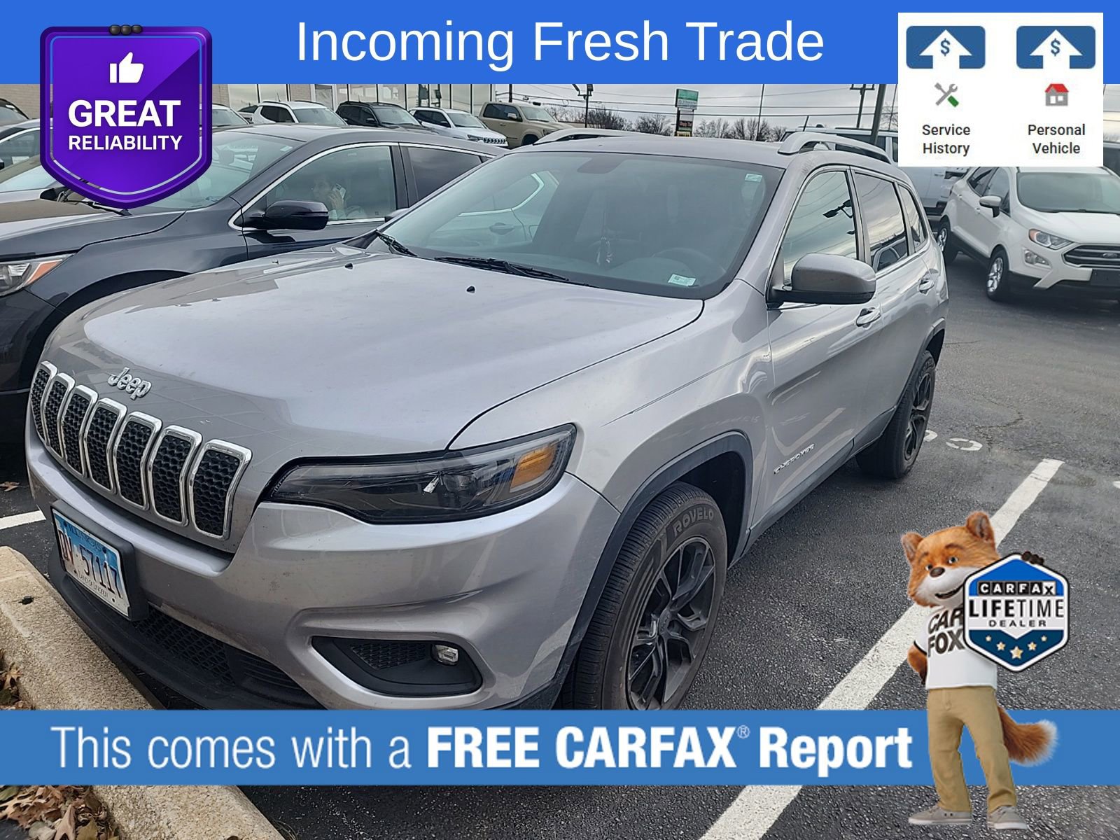 Used 2019 Jeep Cherokee Latitude Plus w/ Cold Weather Group image 1