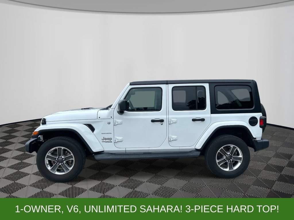 Used 2018 Jeep Wrangler Unlimited Sahara AWD/4WD image 2