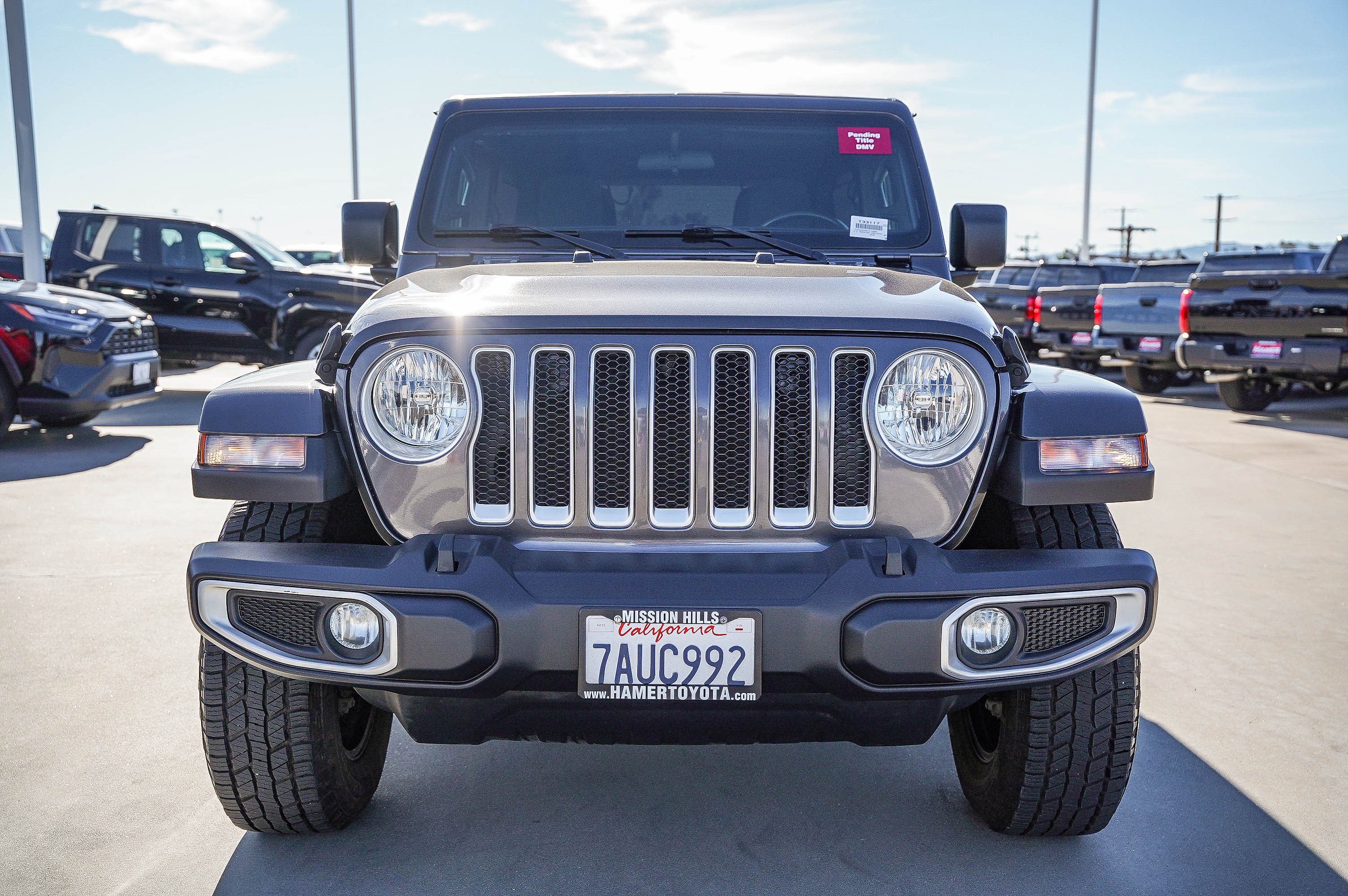 Used 2020 Jeep Wrangler Unlimited Sahara image 2