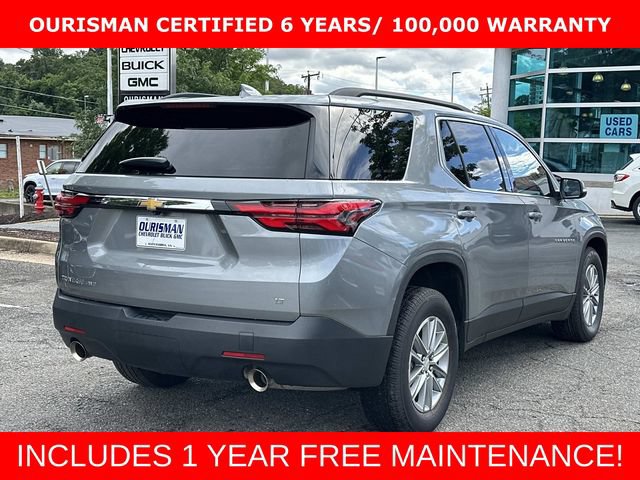 Used 2023 Chevrolet Traverse LT w/ LPO, Floor Liner Package AWD/4WD image 2