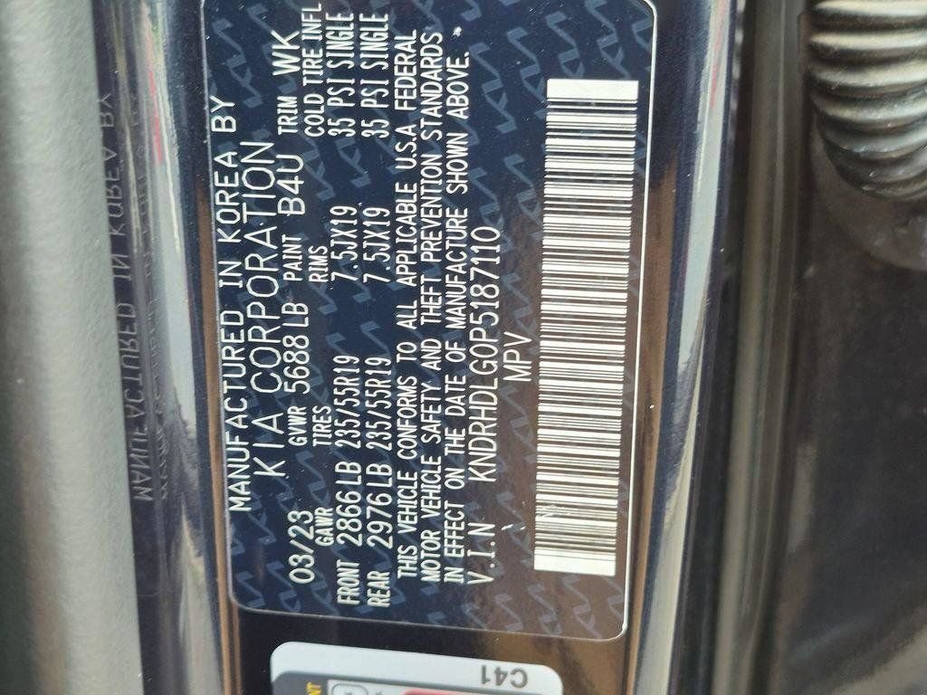 Certified 2023 Kia Sorento EX AWD/4WD image 30