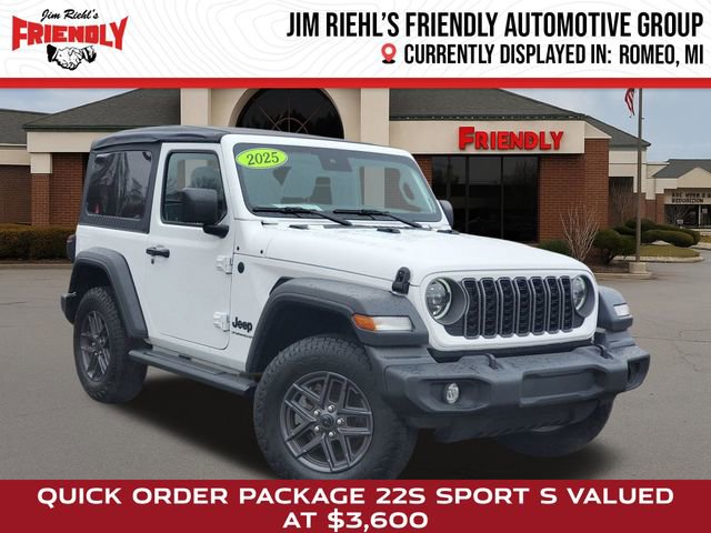 Used 2025 Jeep Wrangler Sport image 1