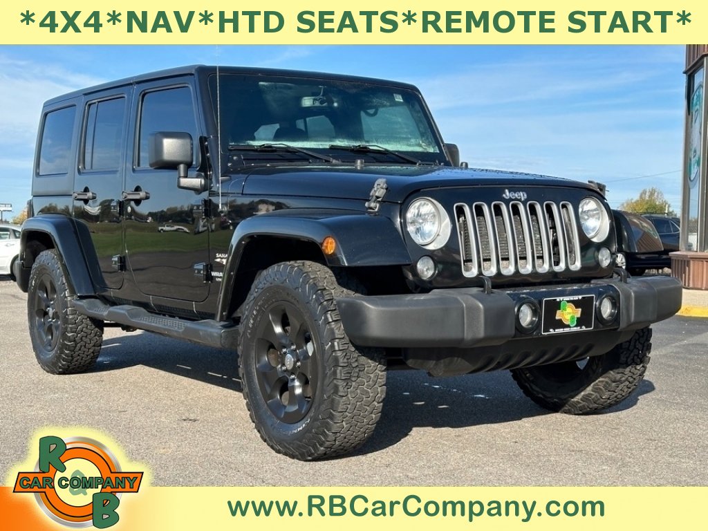 Used 2016 Jeep Wrangler Unlimited Sahara w/ Dual Top Group AWD/4WD image 1
