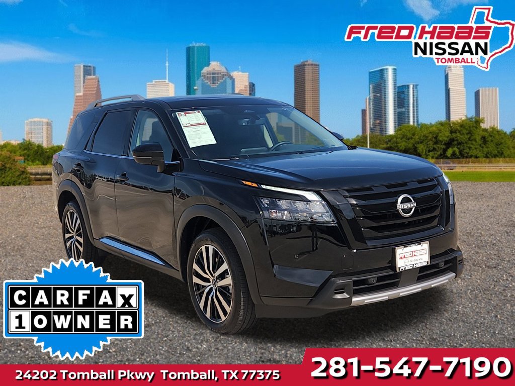 Used 2025 Nissan Pathfinder Platinum w/ Black Appearance Package AWD/4WD 360° Tour