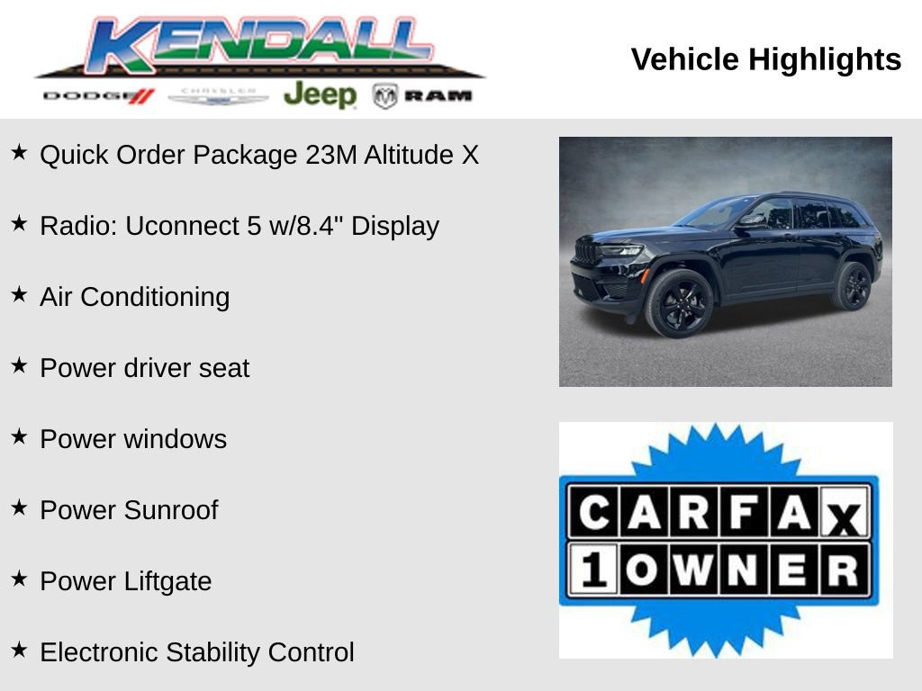 Certified 2024 Jeep Grand Cherokee Altitude image 4