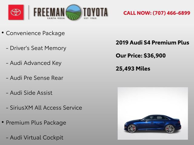 Used 2019 Audi S4 Premium Plus w/ Premium Plus Package image 9