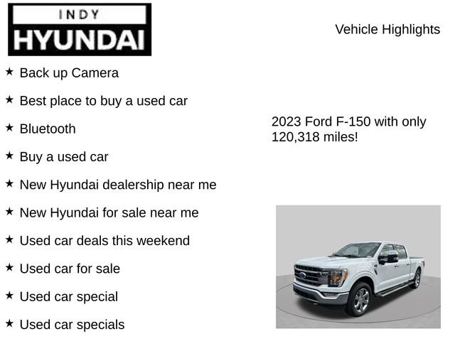 Used 2023 Ford F150 Lariat w/ Max Trailer Tow Package AWD/4WD image 8