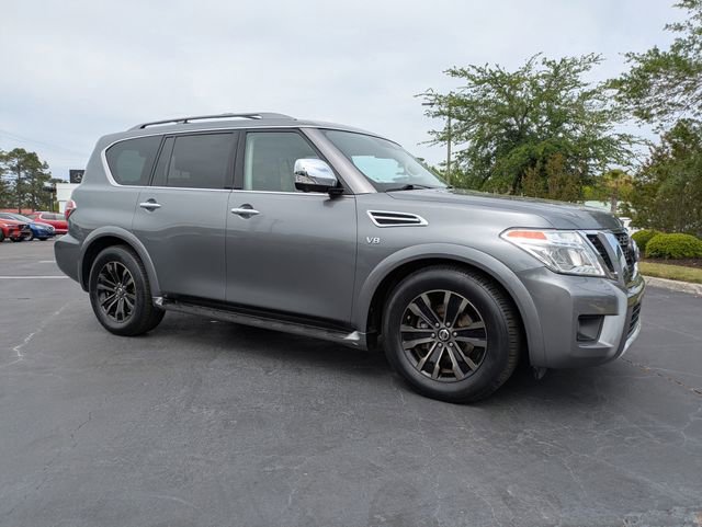 Used 2018 Nissan Armada Platinum w/ Captain Seat Package RWD image 2