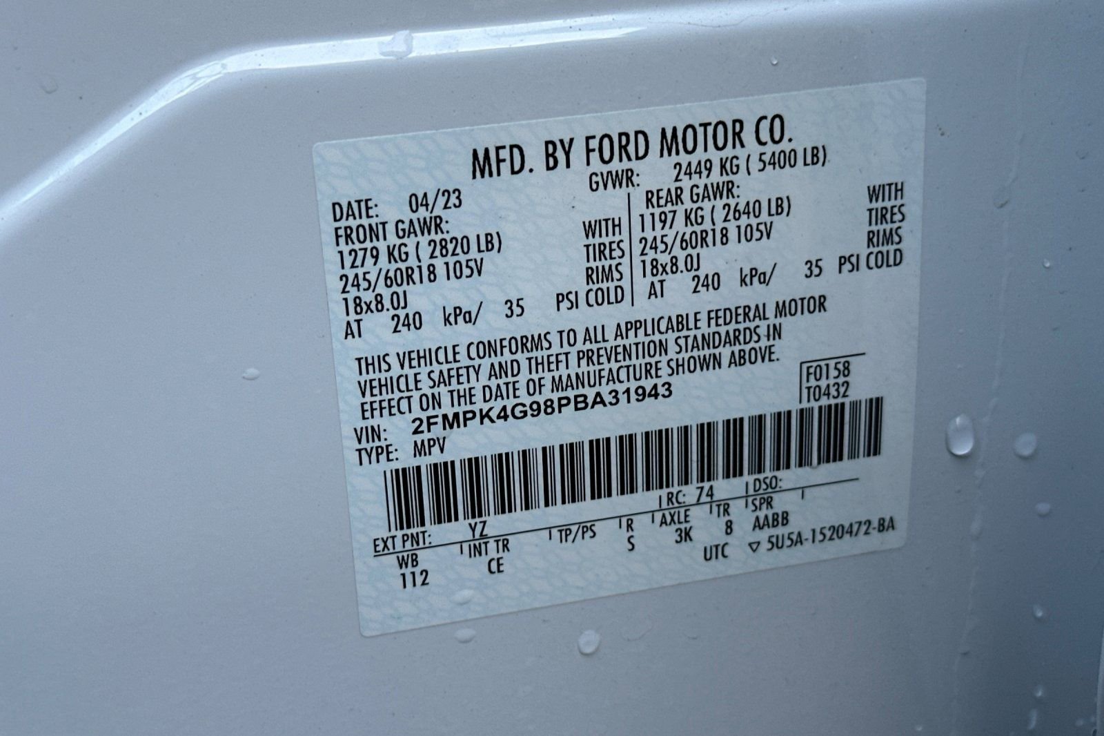 Used 2023 Ford Edge SE image 29
