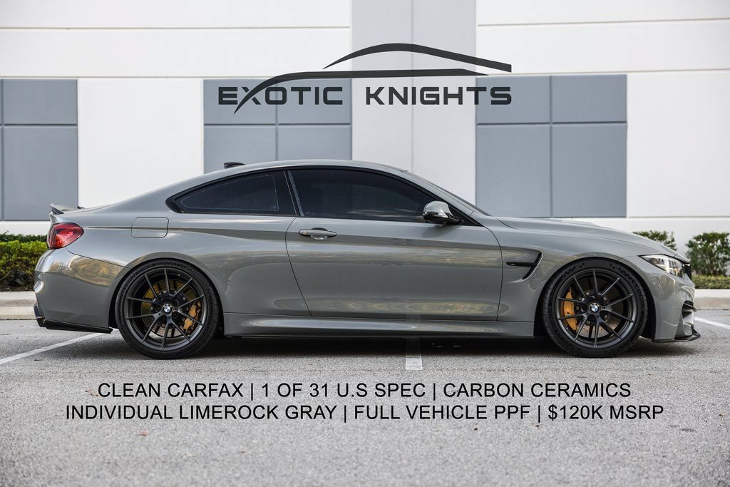 Used 2019 BMW M4 CS w/ Executive Package RWD image 2