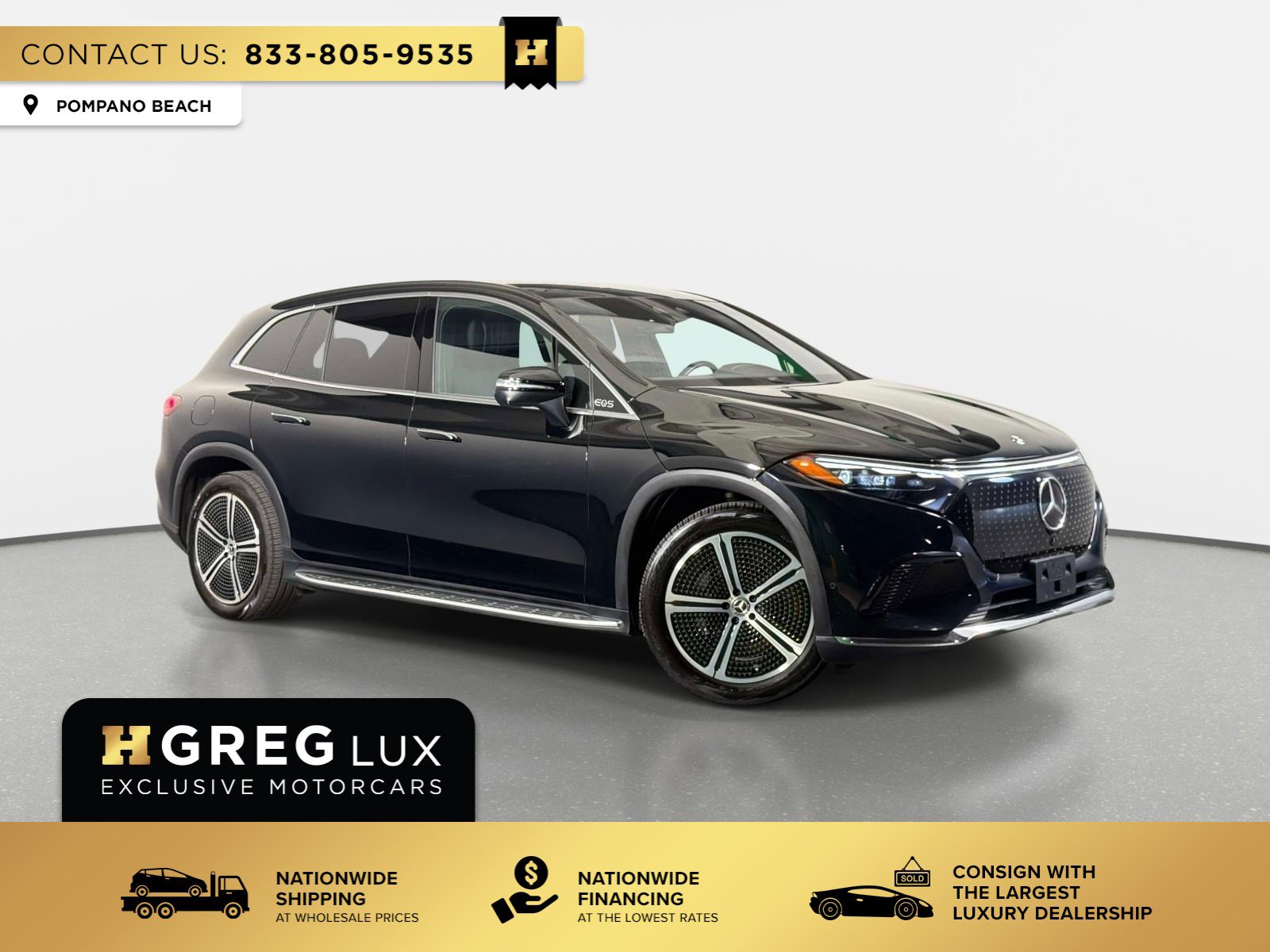 Used 2024 Mercedes-Benz EQS 450+ 4MATIC SUV w/ Exclusive Trim Package video 1