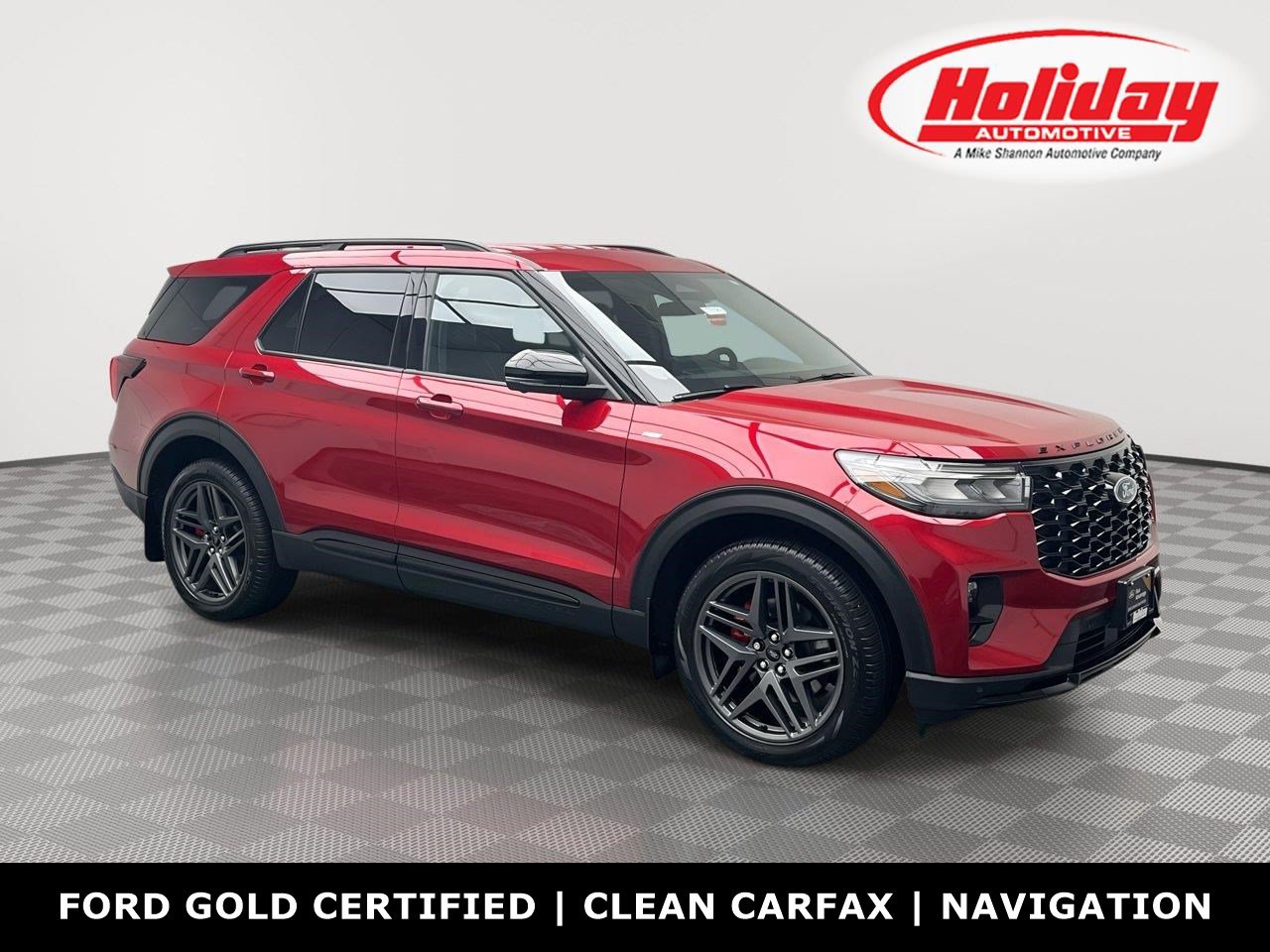 Certified 2025 Ford Explorer ST-Line w/ ST-Line Street Pack AWD/4WD image 1