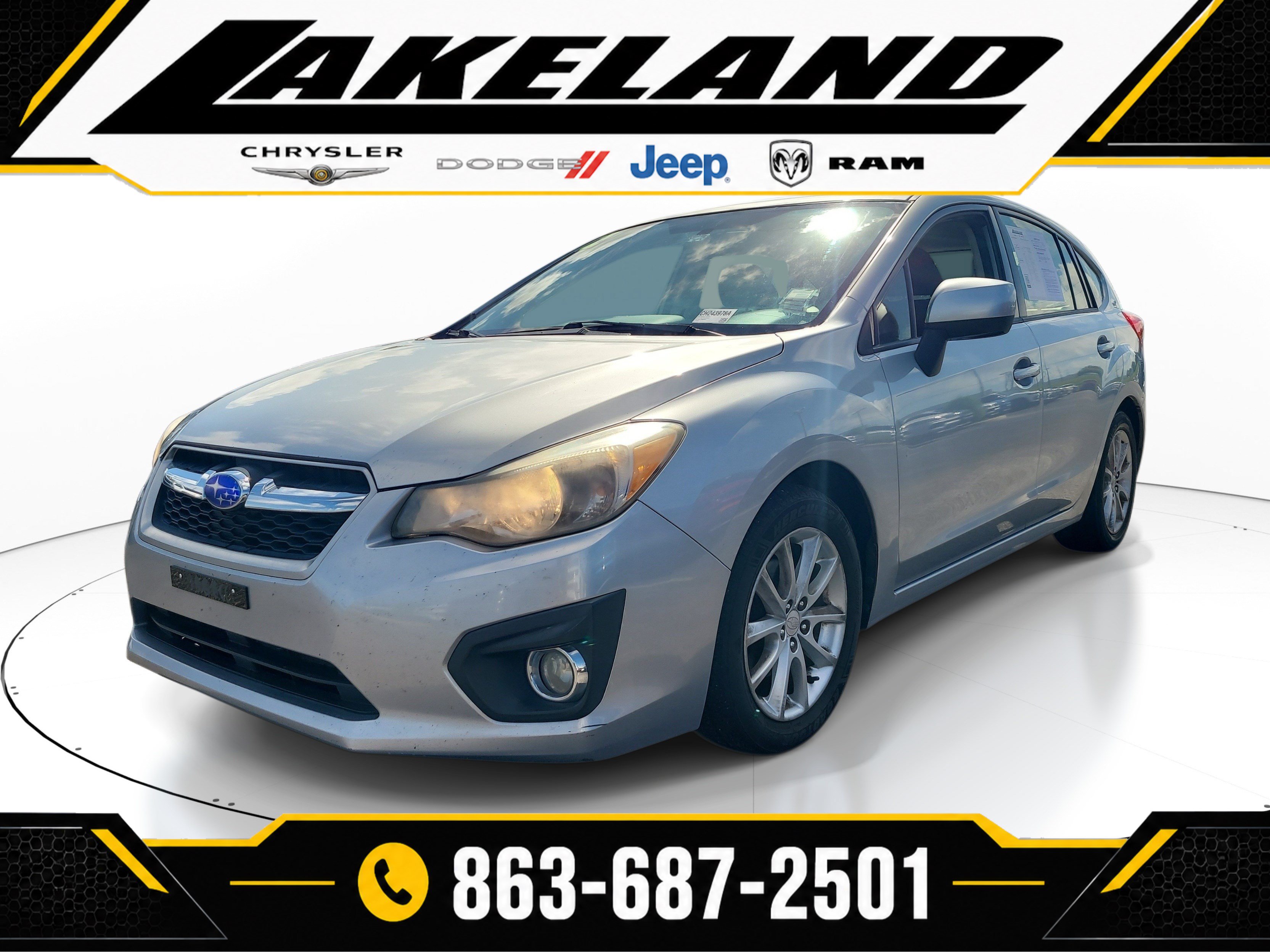 Used 2012 Subaru Impreza 2.0i Premium w/ Popular Pkg 1 AWD/4WD image 3