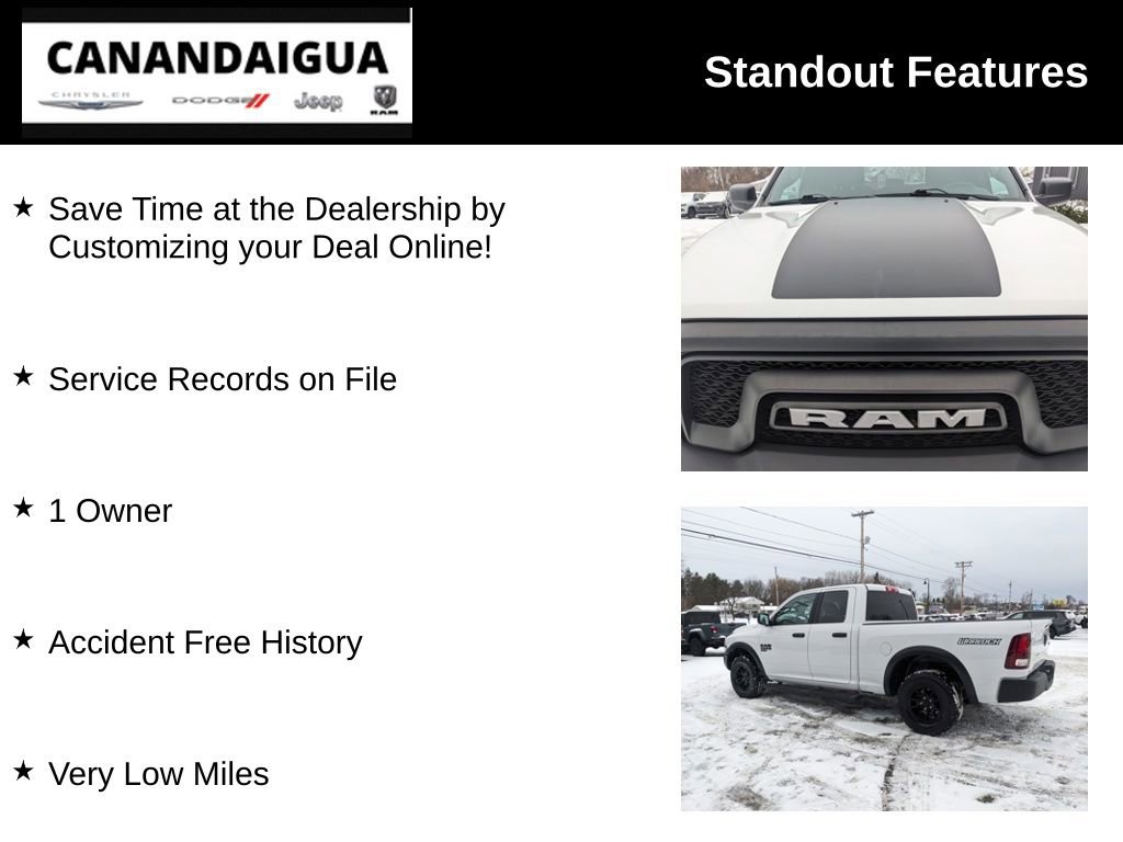 Used 2022 RAM 1500 Classic Warlock w/ Warlock Decor Package image 8