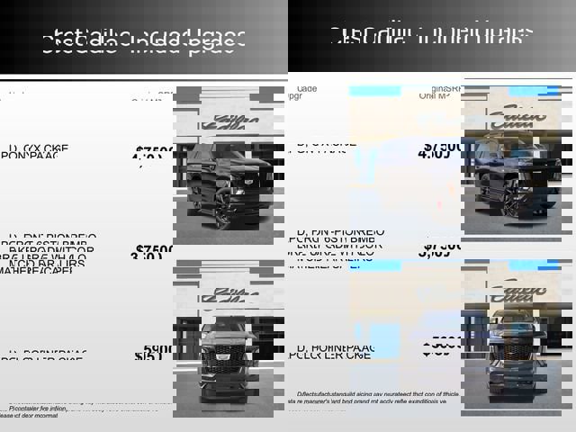 Certified 2026 Cadillac Escalade Platinum Sport w/ LPO, ONYX Package image 6