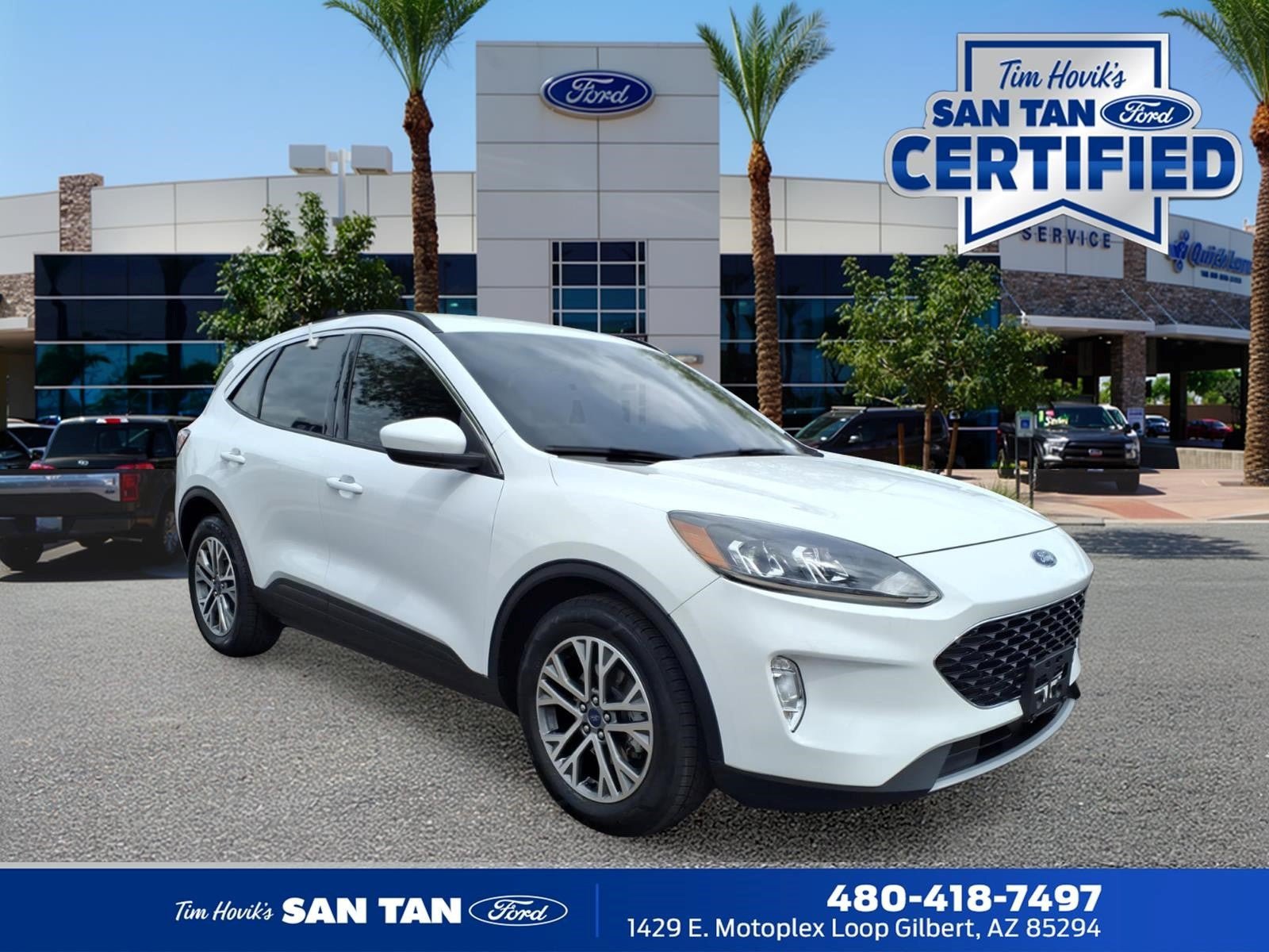Certified 2022 Ford Escape SEL FWD image 1