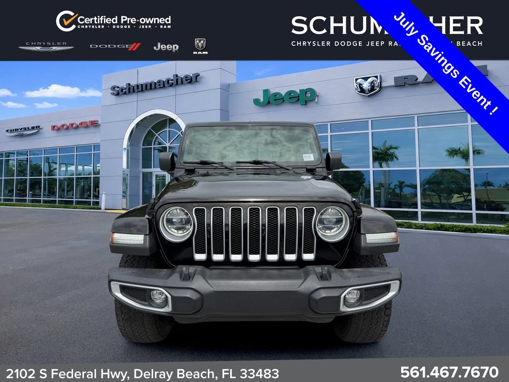 Used 2021 Jeep Wrangler Unlimited Sahara AWD/4WD image 2