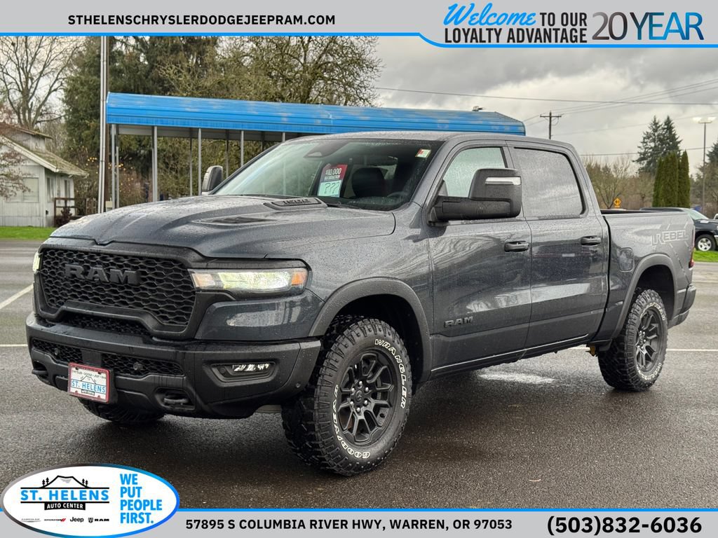 New 2026 RAM 1500 Rebel w/ Trailer Tow Group