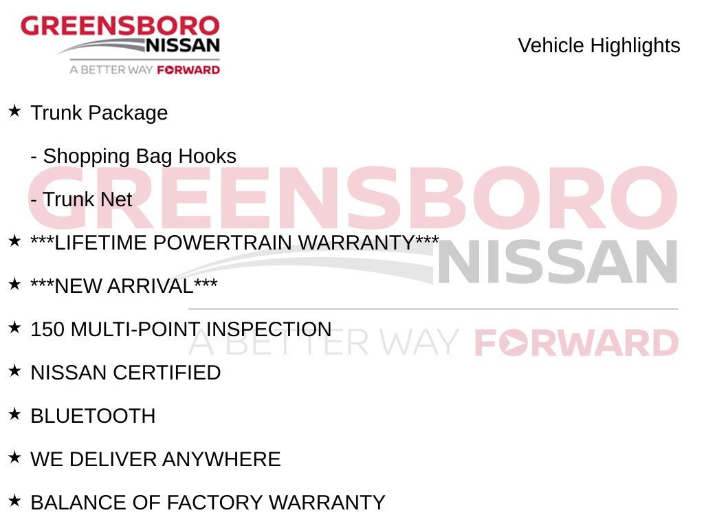 Certified 2025 Nissan Versa SV w/ Trunk Package FWD image 9