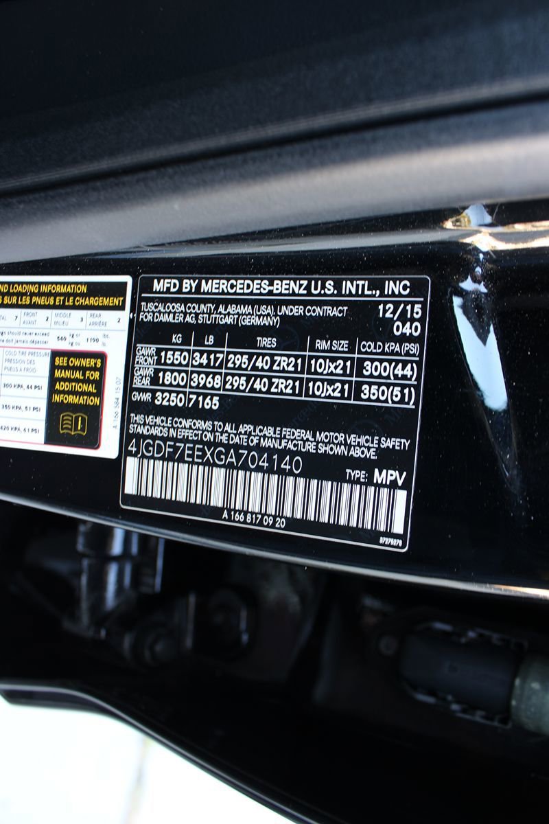 Used 2016 Mercedes-Benz GL 63 AMG 4MATIC image 52