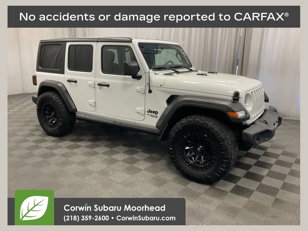Used 2021 Jeep Wrangler Unlimited Sport AWD/4WD image 1