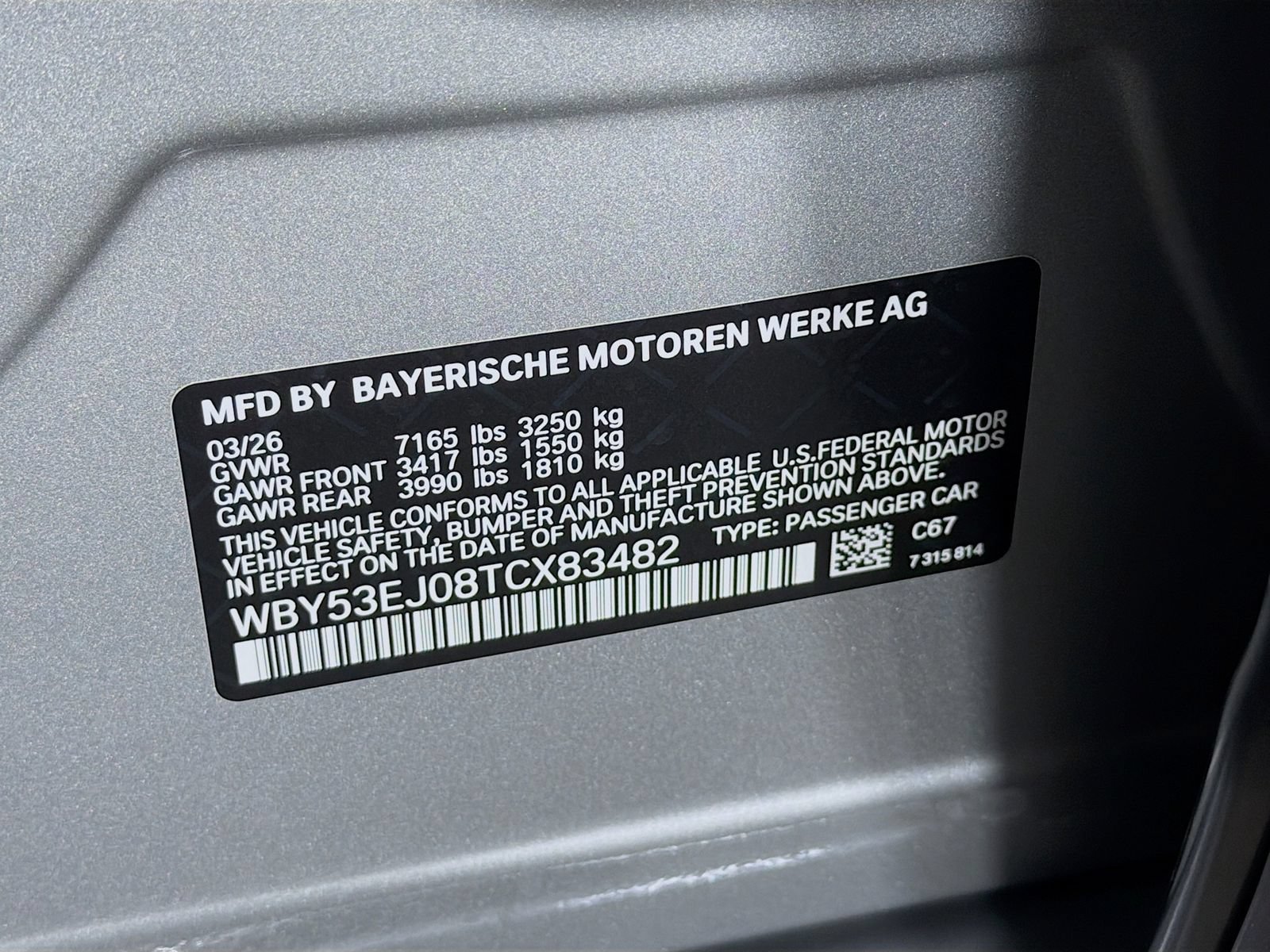 New 2026 BMW i7 xDrive60 AWD/4WD image 34