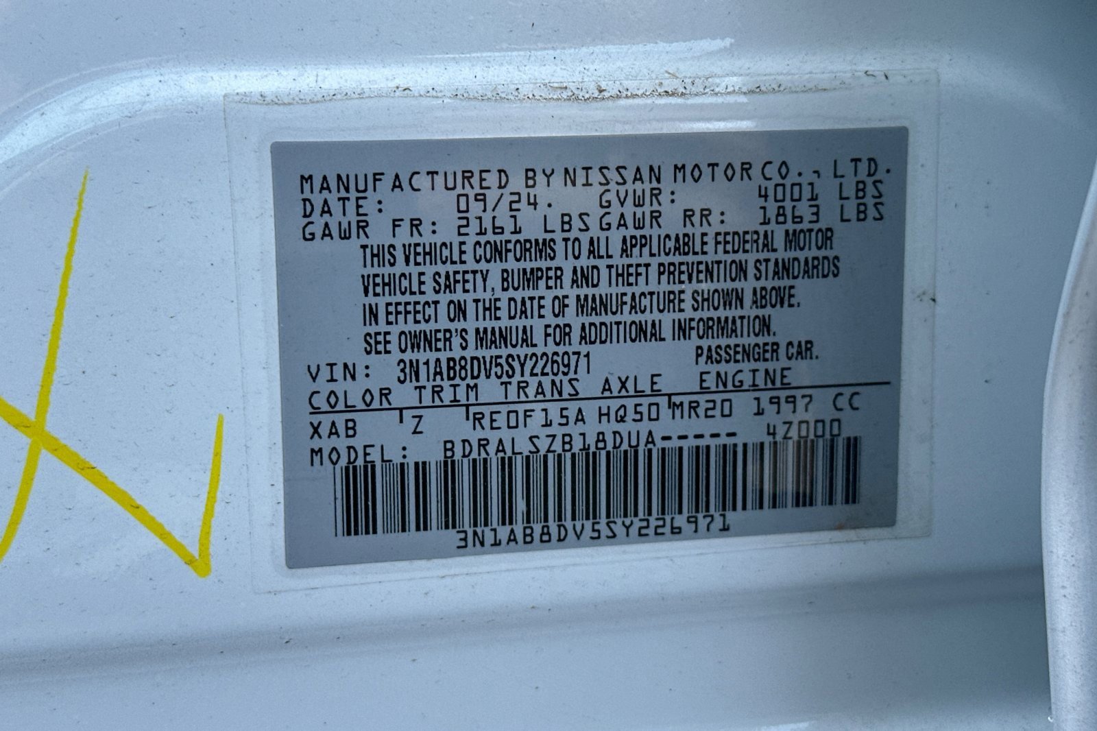 Used 2025 Nissan Sentra SR w/ SR Premium Package image 24